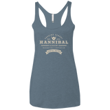 T-Shirts Indigo / X-Small Hannibal Academy Women's Triblend Racerback Tank