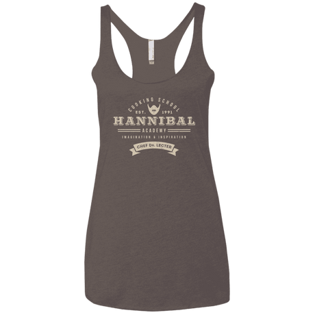 T-Shirts Macchiato / X-Small Hannibal Academy Women's Triblend Racerback Tank