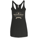 T-Shirts Vintage Black / X-Small Hannibal Academy Women's Triblend Racerback Tank
