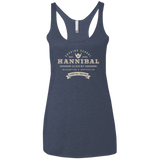 T-Shirts Vintage Navy / X-Small Hannibal Academy Women's Triblend Racerback Tank
