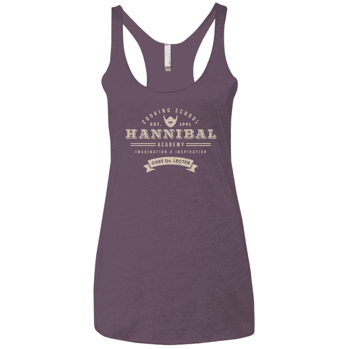 T-Shirts Vintage Purple / X-Small Hannibal Academy Women's Triblend Racerback Tank