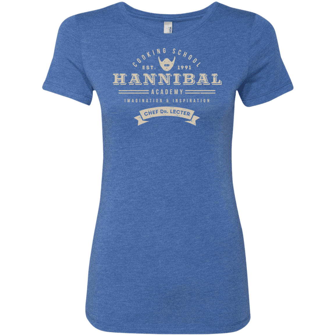 T-Shirts Vintage Royal / S Hannibal Academy Women's Triblend T-Shirt