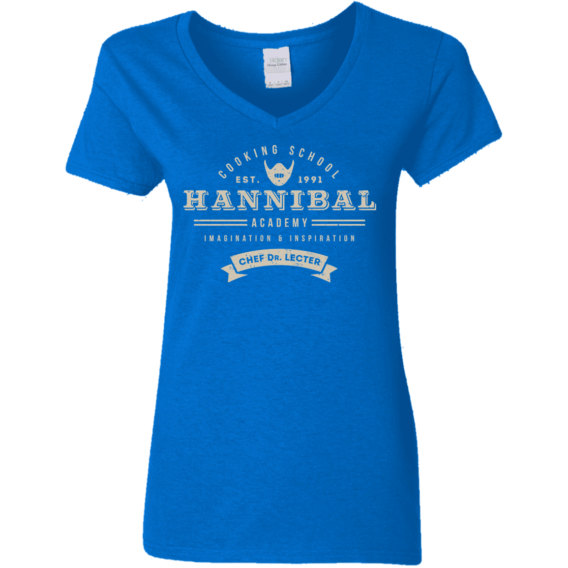 T-Shirts Royal / S Hannibal Academy Women's V-Neck T-Shirt