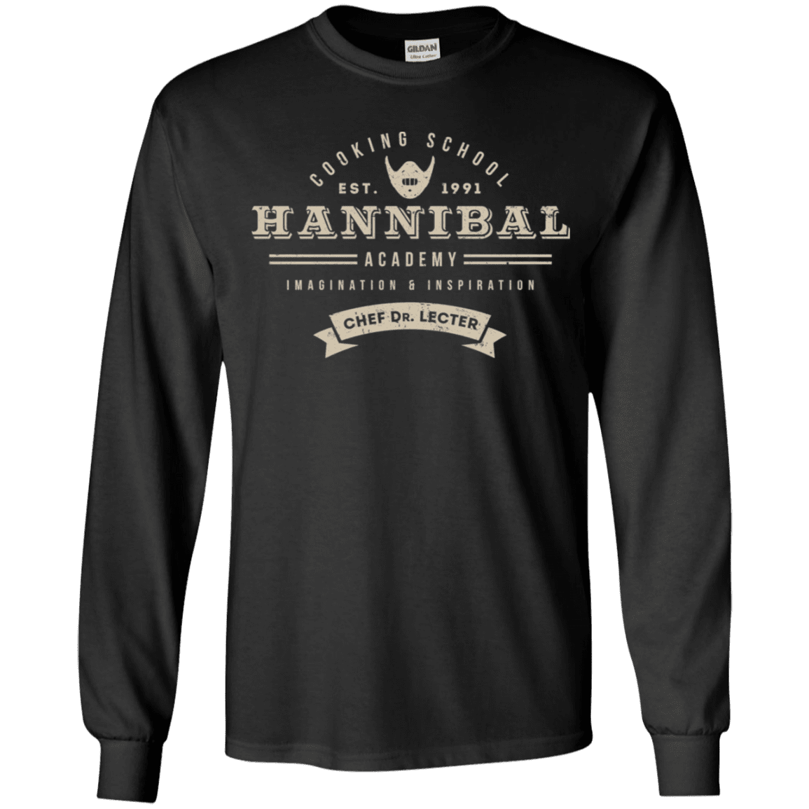 T-Shirts Black / YS Hannibal Academy Youth Long Sleeve T-Shirt
