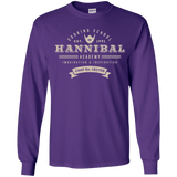 T-Shirts Purple / YS Hannibal Academy Youth Long Sleeve T-Shirt