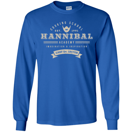 T-Shirts Royal / YS Hannibal Academy Youth Long Sleeve T-Shirt
