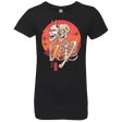 T-Shirts Black / YXS Hannya Yokai Mask Girls Premium T-Shirt