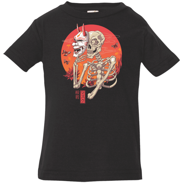 T-Shirts Black / 6 Months Hannya Yokai Mask Infant Premium T-Shirt