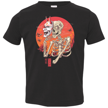 T-Shirts Black / 2T Hannya Yokai Mask Toddler Premium T-Shirt