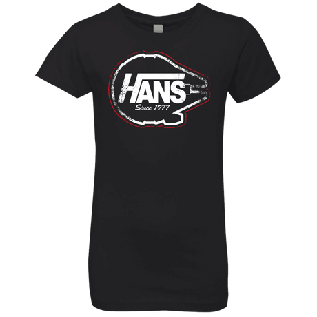 T-Shirts Black / YXS Hans Girls Premium T-Shirt