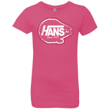 T-Shirts Hot Pink / YXS Hans Girls Premium T-Shirt