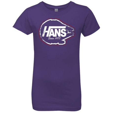 T-Shirts Purple Rush / YXS Hans Girls Premium T-Shirt