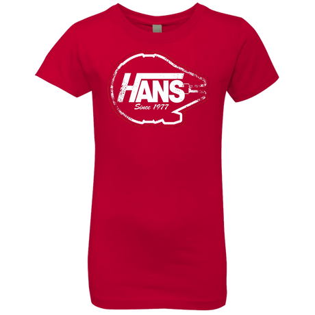 T-Shirts Red / YXS Hans Girls Premium T-Shirt