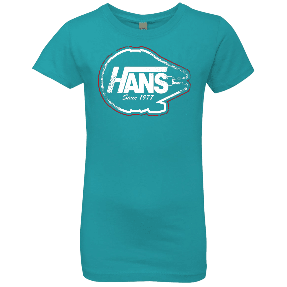 T-Shirts Tahiti Blue / YXS Hans Girls Premium T-Shirt
