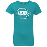 T-Shirts Tahiti Blue / YXS Hans Girls Premium T-Shirt