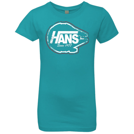 T-Shirts Tahiti Blue / YXS Hans Girls Premium T-Shirt