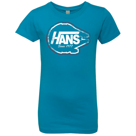 T-Shirts Turquoise / YXS Hans Girls Premium T-Shirt