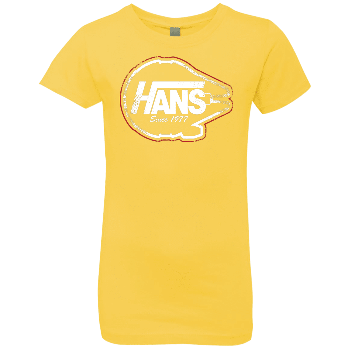 T-Shirts Vibrant Yellow / YXS Hans Girls Premium T-Shirt