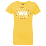 T-Shirts Vibrant Yellow / YXS Hans Girls Premium T-Shirt