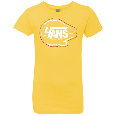 T-Shirts Vibrant Yellow / YXS Hans Girls Premium T-Shirt