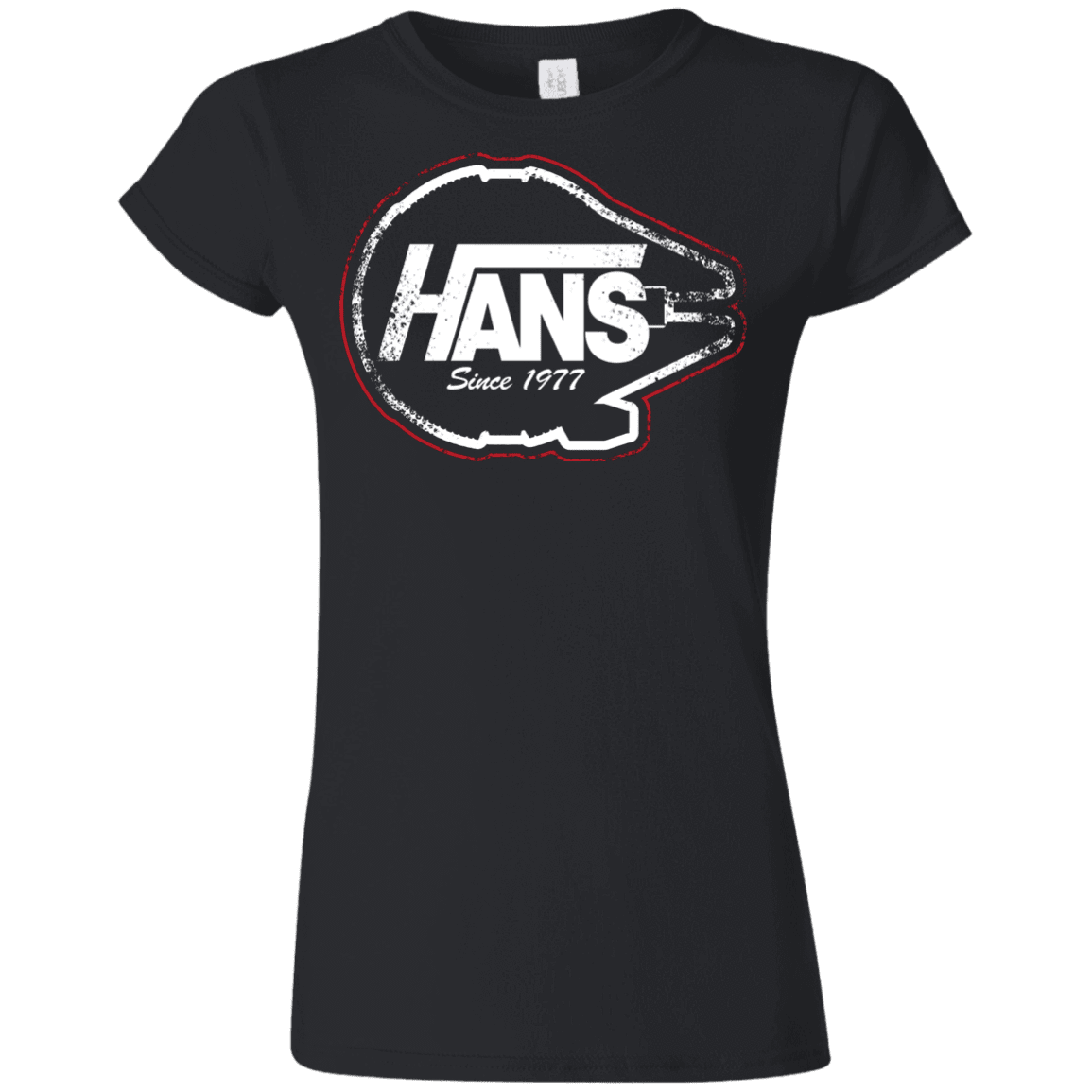 T-Shirts Black / S Hans Junior Slimmer-Fit T-Shirt