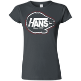 T-Shirts Charcoal / S Hans Junior Slimmer-Fit T-Shirt