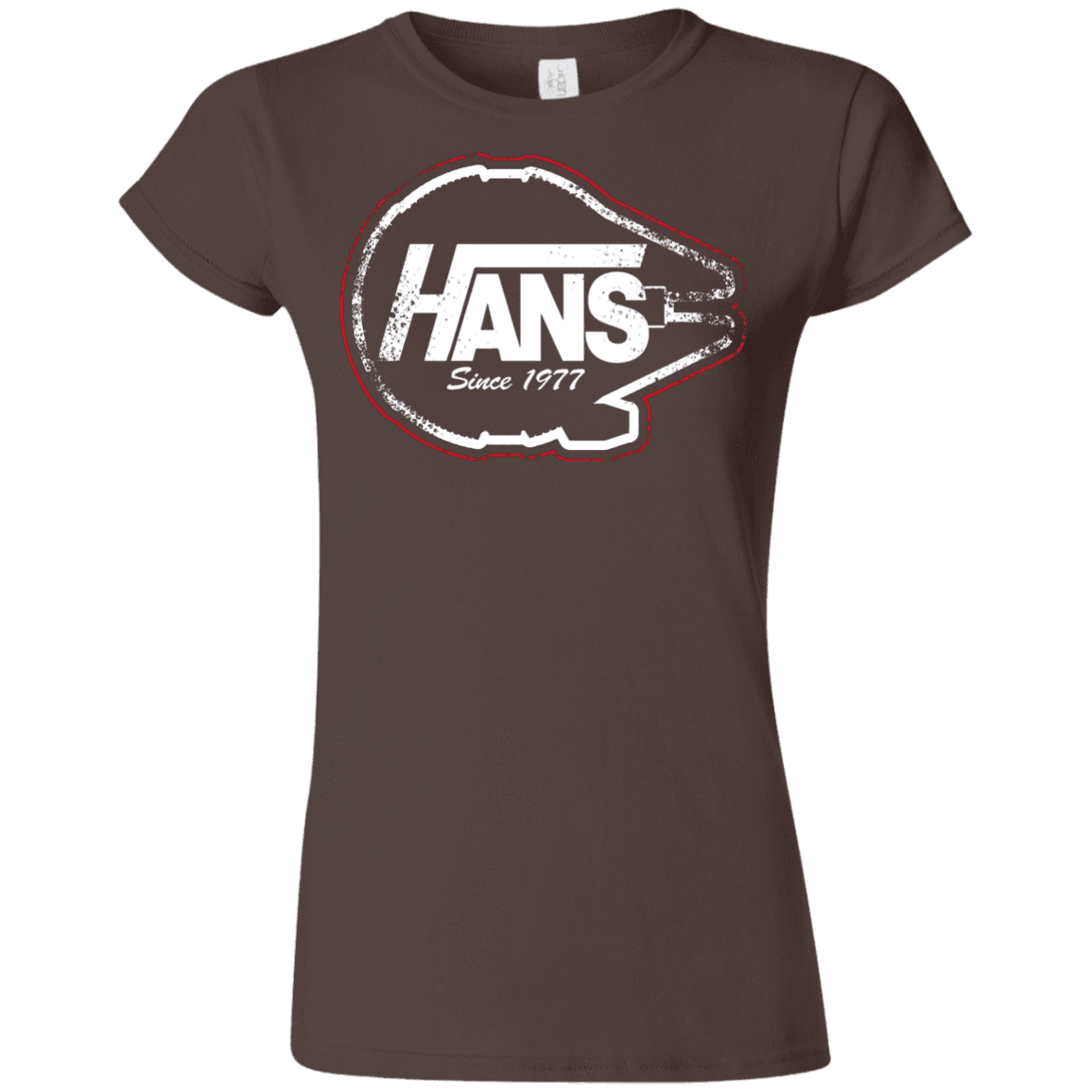 T-Shirts Dark Chocolate / S Hans Junior Slimmer-Fit T-Shirt