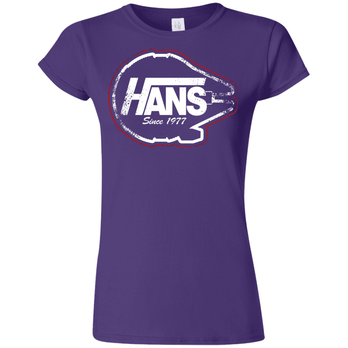 T-Shirts Purple / S Hans Junior Slimmer-Fit T-Shirt