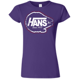 T-Shirts Purple / S Hans Junior Slimmer-Fit T-Shirt