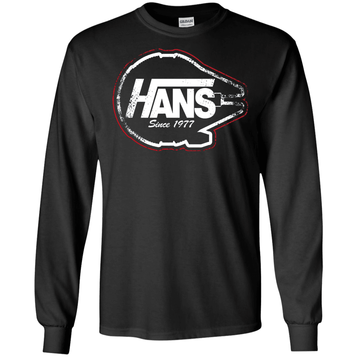 T-Shirts Black / S Hans Men's Long Sleeve T-Shirt