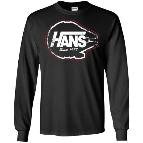 T-Shirts Black / S Hans Men's Long Sleeve T-Shirt