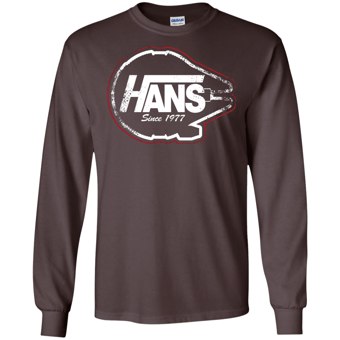 T-Shirts Dark Chocolate / S Hans Men's Long Sleeve T-Shirt