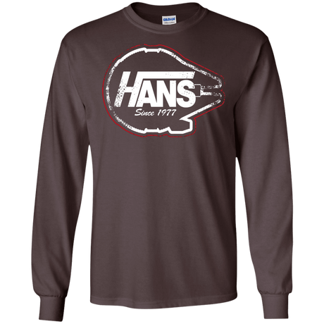 T-Shirts Dark Chocolate / S Hans Men's Long Sleeve T-Shirt