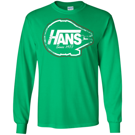 T-Shirts Irish Green / S Hans Men's Long Sleeve T-Shirt