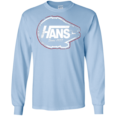 T-Shirts Light Blue / S Hans Men's Long Sleeve T-Shirt