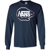T-Shirts Navy / S Hans Men's Long Sleeve T-Shirt