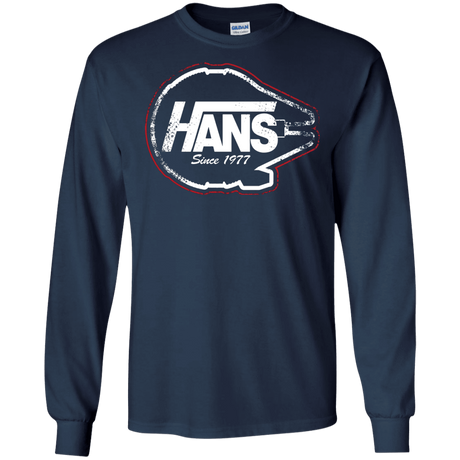 T-Shirts Navy / S Hans Men's Long Sleeve T-Shirt