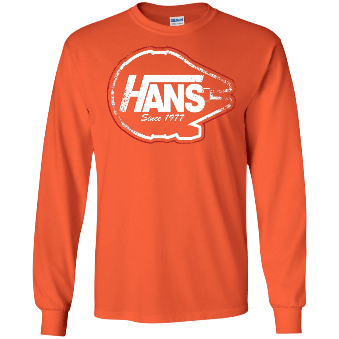 T-Shirts Orange / S Hans Men's Long Sleeve T-Shirt