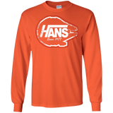 T-Shirts Orange / S Hans Men's Long Sleeve T-Shirt