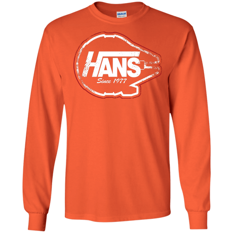 T-Shirts Orange / S Hans Men's Long Sleeve T-Shirt