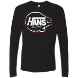 T-Shirts Black / S Hans Men's Premium Long Sleeve