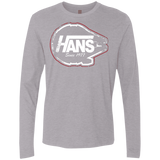 T-Shirts Heather Grey / S Hans Men's Premium Long Sleeve