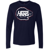 T-Shirts Midnight Navy / S Hans Men's Premium Long Sleeve