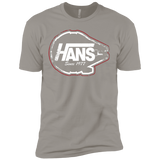 T-Shirts Light Grey / X-Small Hans Men's Premium T-Shirt