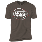T-Shirts Warm Grey / X-Small Hans Men's Premium T-Shirt