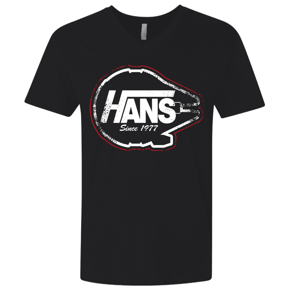 T-Shirts Black / X-Small Hans Men's Premium V-Neck