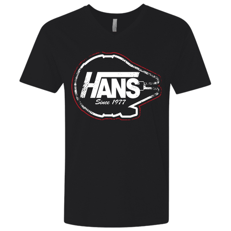 T-Shirts Black / X-Small Hans Men's Premium V-Neck