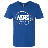T-Shirts Royal / X-Small Hans Men's Premium V-Neck
