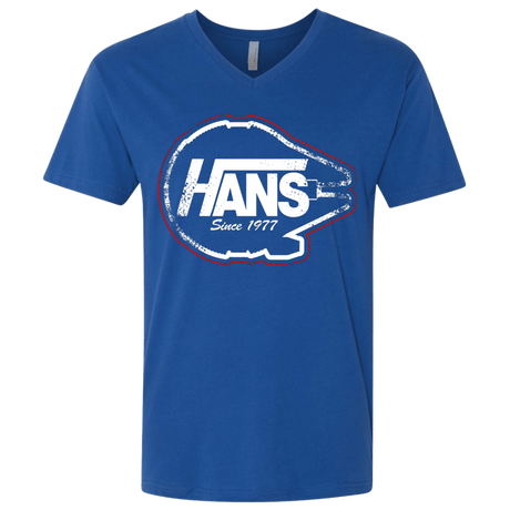 T-Shirts Royal / X-Small Hans Men's Premium V-Neck