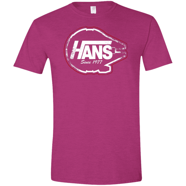 T-Shirts Antique Heliconia / S Hans Men's Semi-Fitted Softstyle